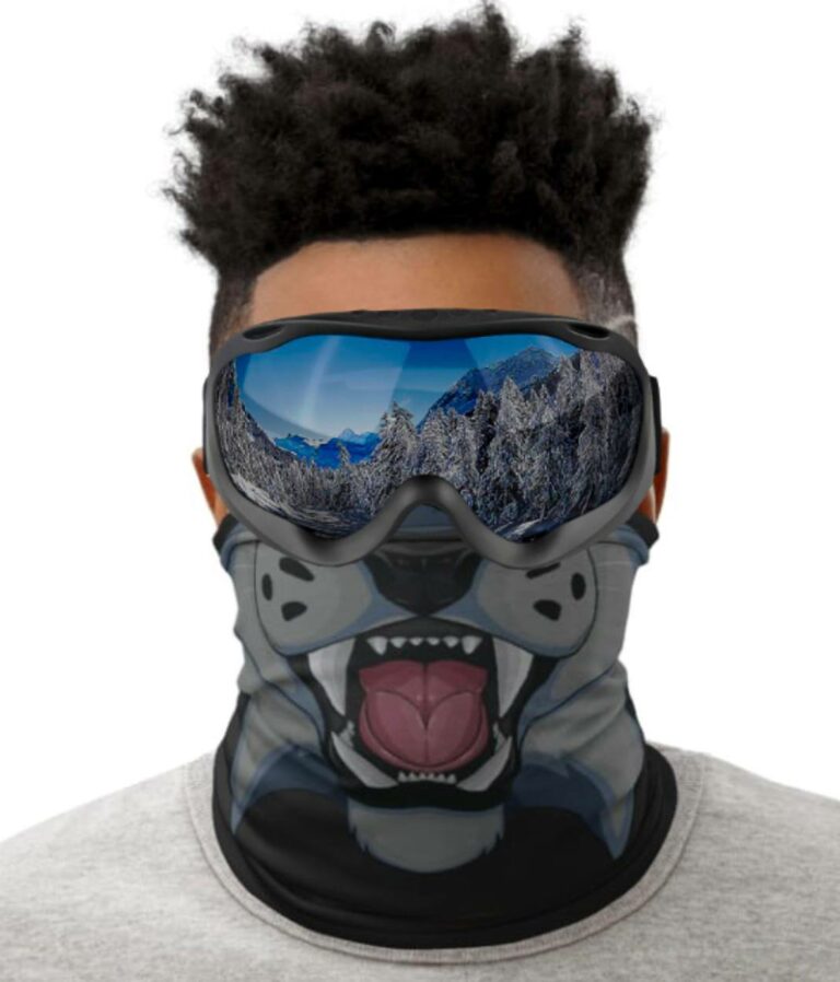 Person wearing the Buff